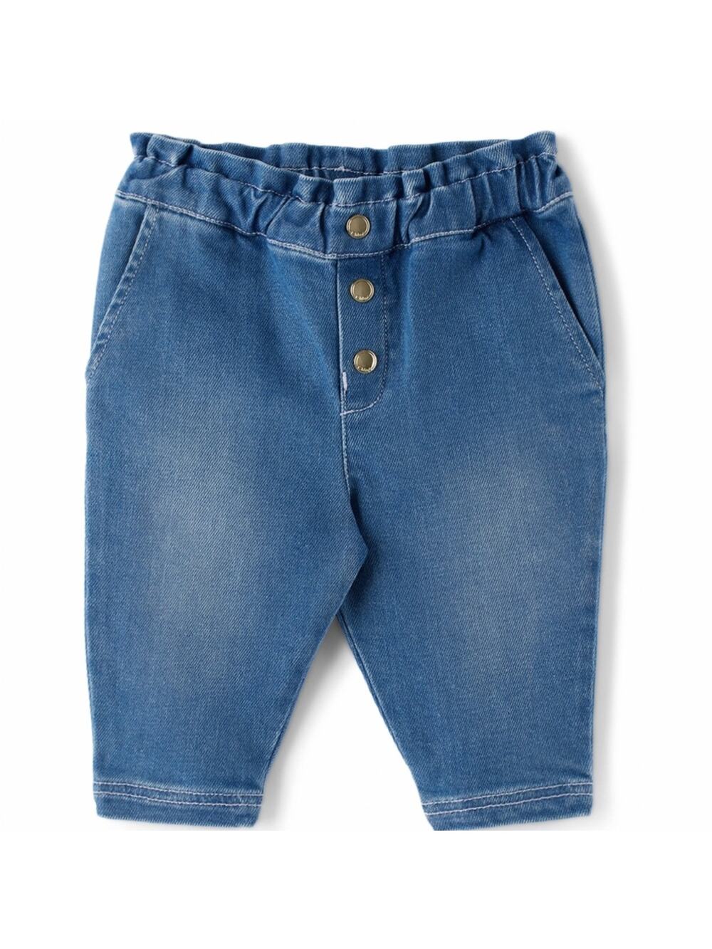 Chloe Girls Designer Baby Indigo Faded Jeans size 9 months